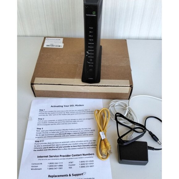 Actiontec Wireless DSL Modem CenturyLink Model 3000A - Picture 3 of 11